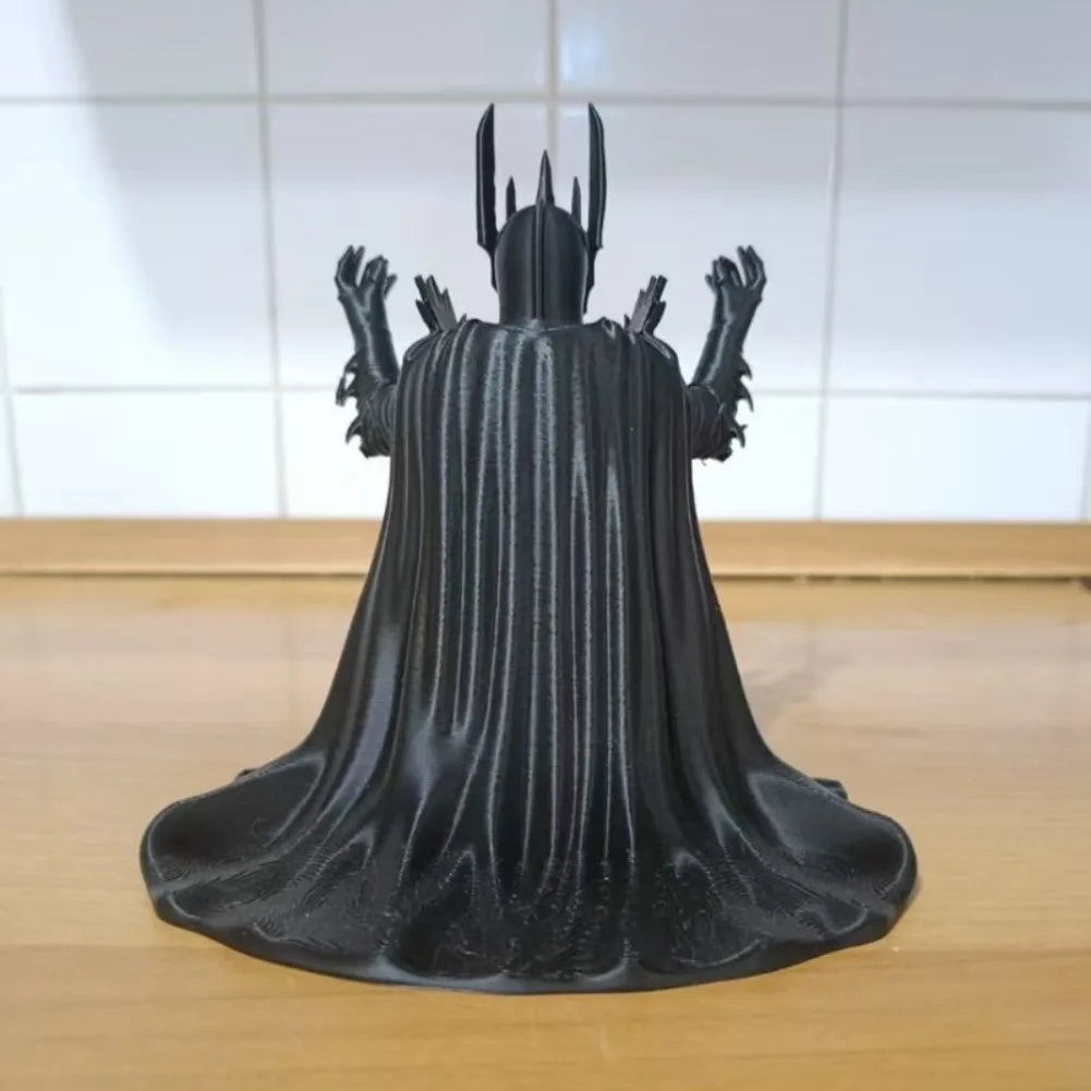 Creative Dark Devil Pen Holder Anime Brush Stand 3D Printing Art Pencil Rack Stationery Storage Pot Student Office Desk Decor